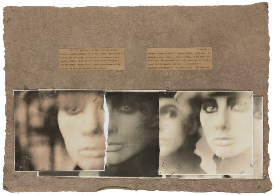 Photo of a work by Deborah Turbeville from the exhibition 